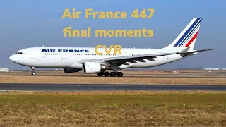 Air France 447 final moments, recreated CVR From 60 minutes Australia