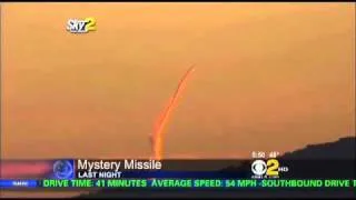 Mystery Rocket Launch Caught On Camera Off California Coast - Expert Interviewed