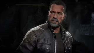 MK11: Terminator high level gameplay_Micah(Terminator) v Skonzar(Spawn)