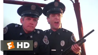 Police Academy 4 (1987) - Commandeering a Hot Air Balloon Scene (8/9) | Movieclips