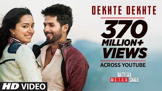 Dekhte Dekhte Lyrical | Batti Gul Meter Chalu | Shahid K Shraddha | Nusrat Saab Rochak Manoj