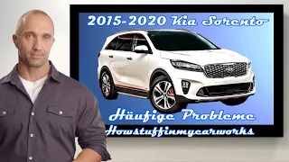 Kia Sorento 2015 bis 2020 Häufige Probleme, Mängel, Rückrufe und Reklamationen