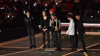 [181212] MAMA in JAPAN BTS " WORLDWIDE ICON OF THE YEAR " SPEECH 직캠