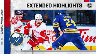 Detroit Red Wings vs Buffalo Sabres Jan 17, 2022 HIGHLIGHTS