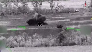 «Аллигатор» оформил дубль: кадры уничтожения сразу двух танков ВСУ