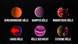 NASA enthüllt: 6 Höllenplaneten mit den schrecklichsten Umgebungen im Universum!