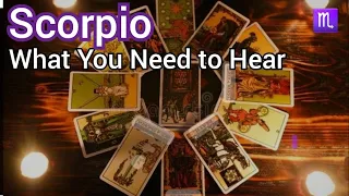 The TRUTH is Served! Bon Appetit!  ♏ SCORPIO What You Need to Know Right Now! #scorpio #tarot