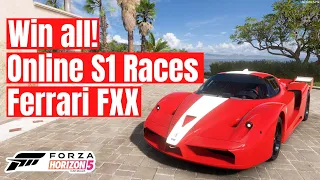 Forza Horizon 5 - Ferrari fxx is the best s1 car for online races