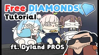 Kobo Teaches Anya & Yopi to Get Free Diamonds ft. @DylandPROS  [ Hololive Animation ]