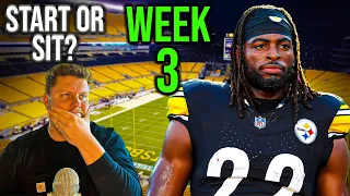 Must Start Or Sit Running Backs For Week 3 Fantasy Football (Every Matchup)
