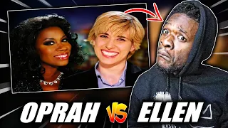 WHAT?! | Oprah Winfrey vs Ellen DeGeneres. Epic Rap Battles of History (REACTION)