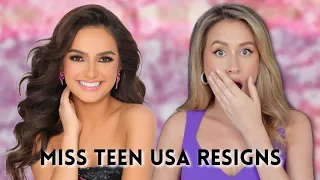 MISS TEEN USA resigns (A Historic Moment)