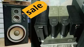 Japan surplus | MAMAHALIN speakers at power amplifier  6k nalang  | DIATONE  | SONY @Japan01935