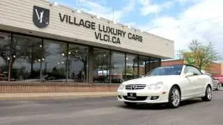 2008 MercedesBenz CLK 350 Convertible in review - Village Luxury Cars Toronto