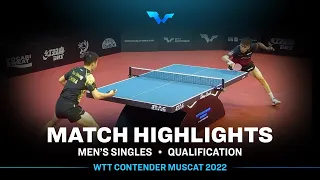 Andreas Levenko vs Yan Sheng | MS | WTT Contender Muscat 2022 (Qual)