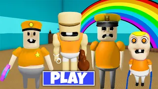 SECRET UPDATE | PRISONERS KIDS in Police Family Escape (OBBY) Full Gameplay #roblox