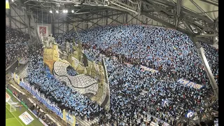 |OM-PSG 26.02.23| Entrée des joueurs + tifo [4K]