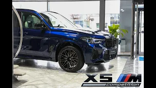 2022 BMW X5 M Competition Exterior and Interior in detail