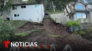 Más lluvia para California, que aún no se recupera de inundaciones anteriores | Noticias Telemundo