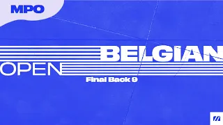 DGPT Silver - 2024 Belgian Open | MPO Final B9 | Lampainen, Tuhkanen, Davidsson, Konsorr | MDG Media