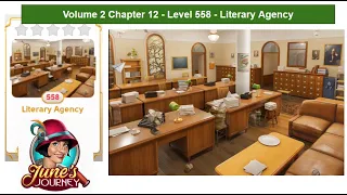 June's Journey - Volume 2 - Chapter 12 - Level 558 - Literary Agency (Complete Gameplay, in order)