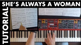 Tutorial - Billy Joel - She's Always A Woman