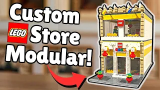 Custom Lego Store Modular Building! - Moc