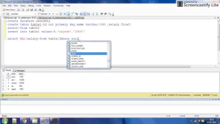 how to get 1st ,2nd ,3rd ,nth highest  salary using sql part 1?video by intelligent programming