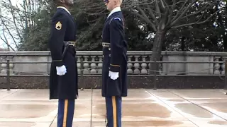 Tomb of the Unknown Soldier - Guard Inspection