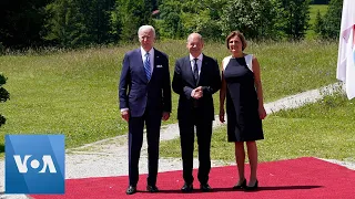 Biden and G-7 Leaders Arrive to G-7 Summit in Elmau, Germany