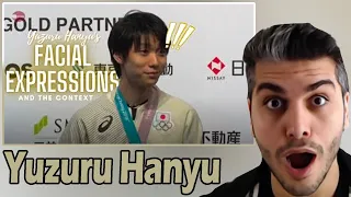 [ENG SUB] Yuzuru Hanyu (羽生结弦 ) | Facial expressions an the context REACTION TEPKİ