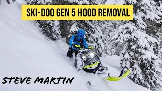 Ski-Doo Gen 5 hood removal