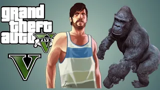 GTA 5 mod -  Ultimate KING KONG Mod - GTA 5 King Kong Mod Gameplay