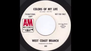 West Coast Branch - Colors Of My Life (1967)