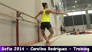 Carolina Rodriguez - Training World-Cup Sofia 2014