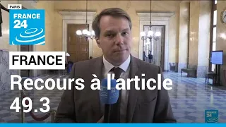 49.3 : l'opposition a 24 heures pour déclencher une motion de censure • FRANCE 24