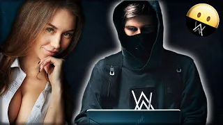 MY Girlfriend Reacts to Alan Walker For The Frist Time Ever!😍😁