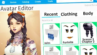 MAKING FORTNITE JULES SKIN a ROBLOX ACCOUNT (Season 3 Chapter 2 Battle Pass)