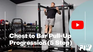 Chest to Bar Pull Up Progression (5 Step)