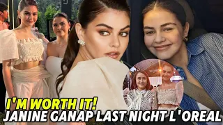 JANINE GUTIERREZ IN HER FILIPINIANA LAST NIGHT L'OREAL PARIS EVENT 2024