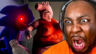 This is DISGUSTING!!! - [ Sonic.exe vs Cursed Peppa Pig REACTION ]