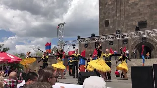 Victory Day 2017 Folk Dancers - Yerevan, Armenia