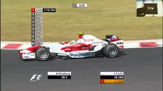 f1 2007  hungary Qualifying  hamilton vs alonso (해밀턴vs알론소)