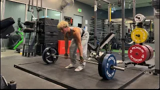 Nik You - 54 Days Out, Larson Press and Conventional Deadlift