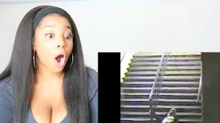 PEOPLE FALLING DOWN STAIRS COMPILATION | Reaction