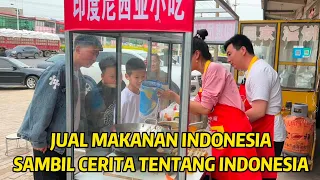 MENJUAL KARE AYAM YG SUDAH JADI FAVORIT ORG CHINA,SAMBIL BERCERITA TENTANG INDONESIA