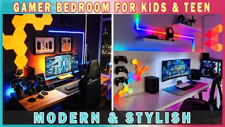 BEST COLLECTION! 40+ Gaming Themed Bedroom For Kids & Teen Boys 2023