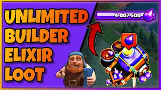 Get Builder Elixir after Daily Bonus in Clash of Clans