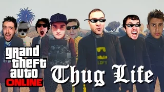 GTA V Online: Gang Youtubers BR Thug Life... Mitagens ÉPICAS