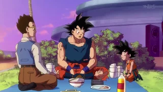 Goku, Gohan & Goten moment DBS